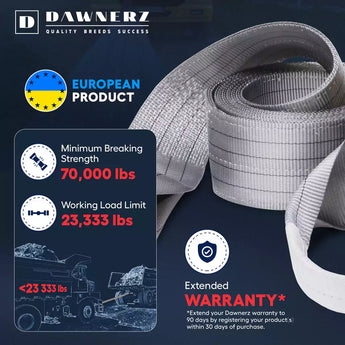 23,000lb WLL Tow Strap