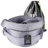 Dawnerz 70,000 lb heavy duty tow strap