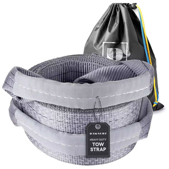 Dawnerz 70,000 lb heavy duty tow strap