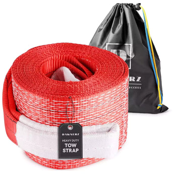 Dawnerz 85,000 lb heavy duty tow strap 30 ft