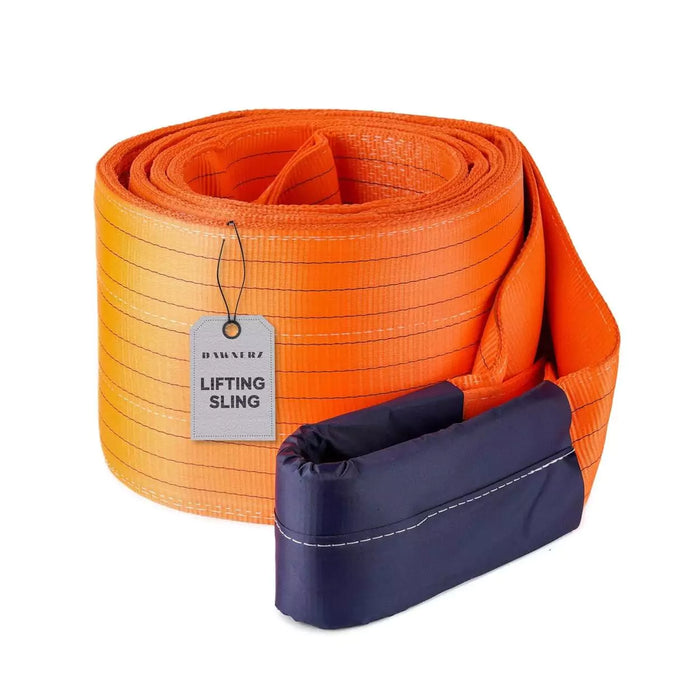 44000 lbs Lifting sling made from high-tenacity polyester for extreme load capacities