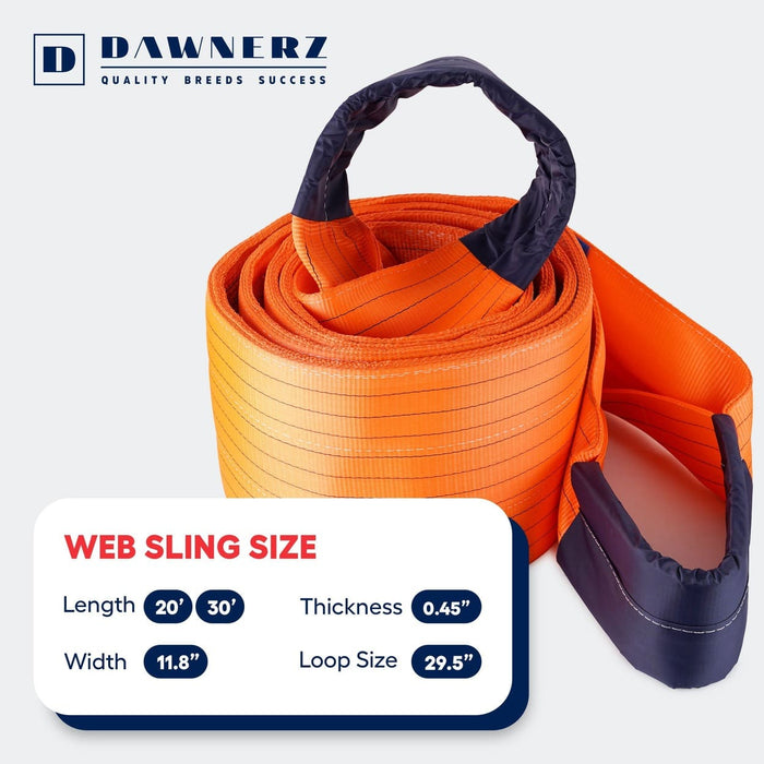 "Premium web sling engineered for maximum durability"