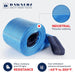 Industrial Grade Webbing and Ply Count Infographic