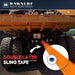 Dawnerz 200,000 lb 30 ft tow strap - double ply Infographic