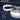 Gray tow strap with white handles on a dark blue background, featuring Dawnerz branding.