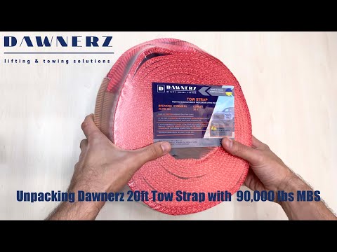 video review of towing strap